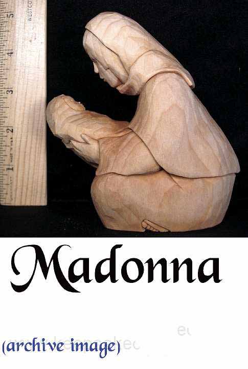 madonna carving